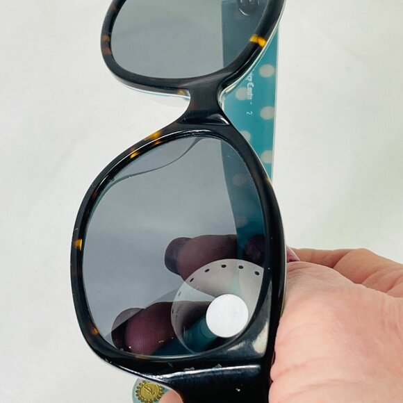 Juicy Couture Womens Tortoise & Polka Dot Sunglasses Frame 54/16 - Picture 15 of 15